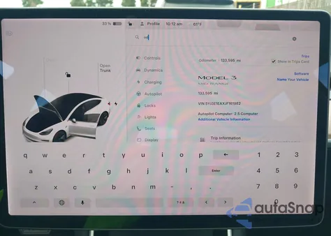 2018 Tesla Model 3 Long Range/Mid Range from USA, damaged, VIN 5YJ3E1EAXJF161982